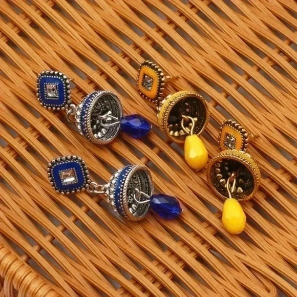 Boho Ethnic Retro Dangle Earrings - Picture 5 of 6